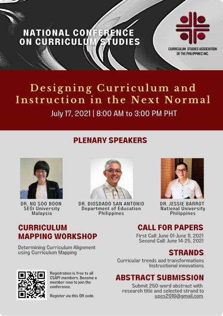 National Conference on Curriculum Studies (NCCS) 2021
